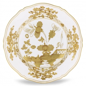 Ginori Oriente Italiano Aurum Round Flat Plate - 12.2"